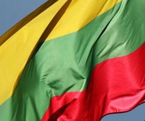 yapboz Litvanya bayrağı